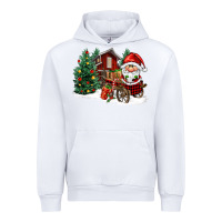 White christmas gnomes barnyard Urban Hoodie - FaDigitalArtStudio