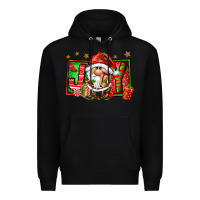 Black joy santa gnomes Premium Hoodie - FaDigitalArtStudio