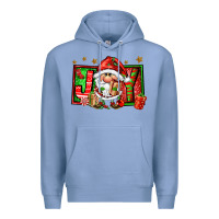 Colony Blue joy santa gnomes Premium Hoodie - FaDigitalArtStudio