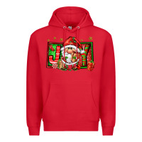 Red joy santa gnomes Premium Hoodie - FaDigitalArtStudio