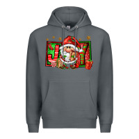 Rock joy santa gnomes Premium Hoodie - FaDigitalArtStudio