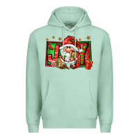 Seafoam joy santa gnomes Premium Hoodie - FaDigitalArtStudio