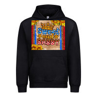 Black usa flag sweet and sassy Urban Hoodie - HRA Design Shop