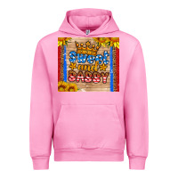 Fuchsia Pink usa flag sweet and sassy Urban Hoodie - HRA Design Shop