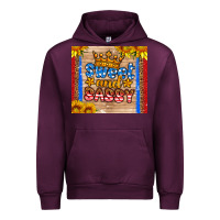 Mauve Wine usa flag sweet and sassy Urban Hoodie - HRA Design Shop