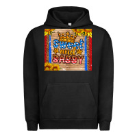Pigment Black usa flag sweet and sassy Urban Hoodie - HRA Design Shop