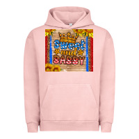 Pigment Salmon usa flag sweet and sassy Urban Hoodie - HRA Design Shop