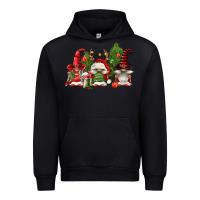Black christmas gnomies Urban Hoodie - FaDigitalArtStudio