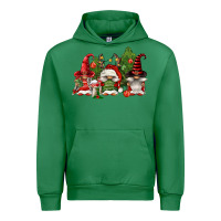 Emerald christmas gnomies Urban Hoodie - FaDigitalArtStudio