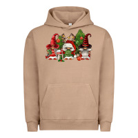 Pigment Burro christmas gnomies Urban Hoodie - FaDigitalArtStudio