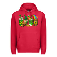 Cardinal st. patricks day coffee drinks Premium Hoodie - Neo Western