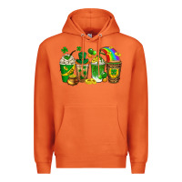 Carrot st. patricks day coffee drinks Premium Hoodie - Neo Western
