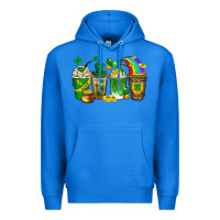 True Royal st. patricks day coffee drinks Premium Hoodie - Neo Western