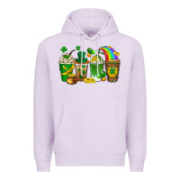 Lilac st. patricks day coffee drinks Premium Hoodie - Neo Western