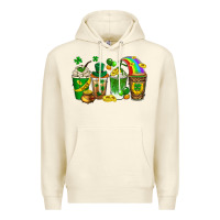Sandshell st. patricks day coffee drinks Premium Hoodie - Neo Western