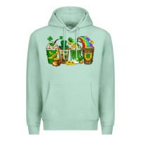 Seafoam st. patricks day coffee drinks Premium Hoodie - Neo Western