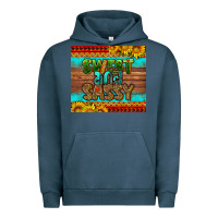Pigment Midnight Navy sweet and sassy Juneteenth Urban Hoodie - HRA Design Shop