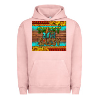 Pigment Salmon sweet and sassy Juneteenth Urban Hoodie - HRA Design Shop