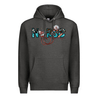 Charcoal Heather nurse Premium Hoodie - SublimationCraftShop