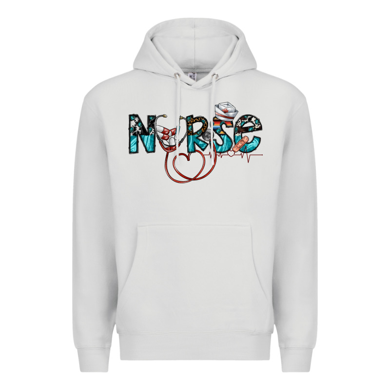 Nurse Premium Hoodie by SublimationCraftShop | Teevron