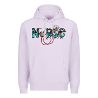 Lilac nurse Premium Hoodie - SublimationCraftShop