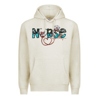 Oatmeal Heather nurse Premium Hoodie - SublimationCraftShop