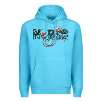 Ocean Blue nurse Premium Hoodie - SublimationCraftShop