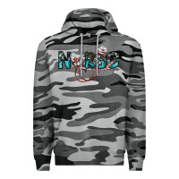 Slate Camo nurse Premium Hoodie - SublimationCraftShop