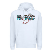 White nurse Premium Hoodie - SublimationCraftShop