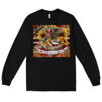 Black rattle snake don't tread on me tumbler Long Sleeve Tee - BarkalooDesign