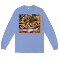 Colony Blue rattle snake don't tread on me tumbler Long Sleeve Tee - BarkalooDesign