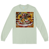 Matcha rattle snake don't tread on me tumbler Long Sleeve Tee - BarkalooDesign