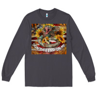Smoke rattle snake don't tread on me tumbler Long Sleeve Tee - BarkalooDesign