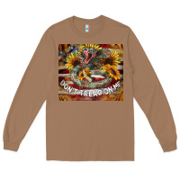 Toasted Coconut rattle snake don't tread on me tumbler Long Sleeve Tee - BarkalooDesign