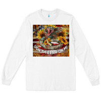 White rattle snake don't tread on me tumbler Long Sleeve Tee - BarkalooDesign