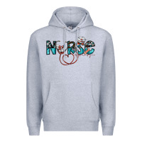 Heather Grey nurse Premium Hoodie - SublimationCraftShop