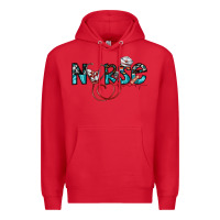 Red nurse Premium Hoodie - SublimationCraftShop