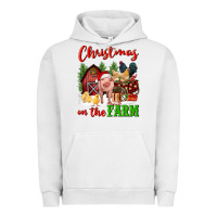 Pigment Lunar Rock christmas on the farm Urban Hoodie - FaDigitalArtStudio