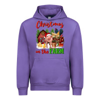 Tulip christmas on the farm Urban Hoodie - FaDigitalArtStudio