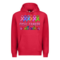 Cardinal fight cancer in all colors Premium Hoodie - HRA Design Shop