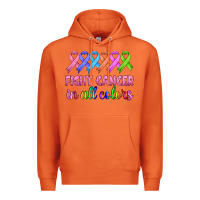 Carrot fight cancer in all colors Premium Hoodie - HRA Design Shop