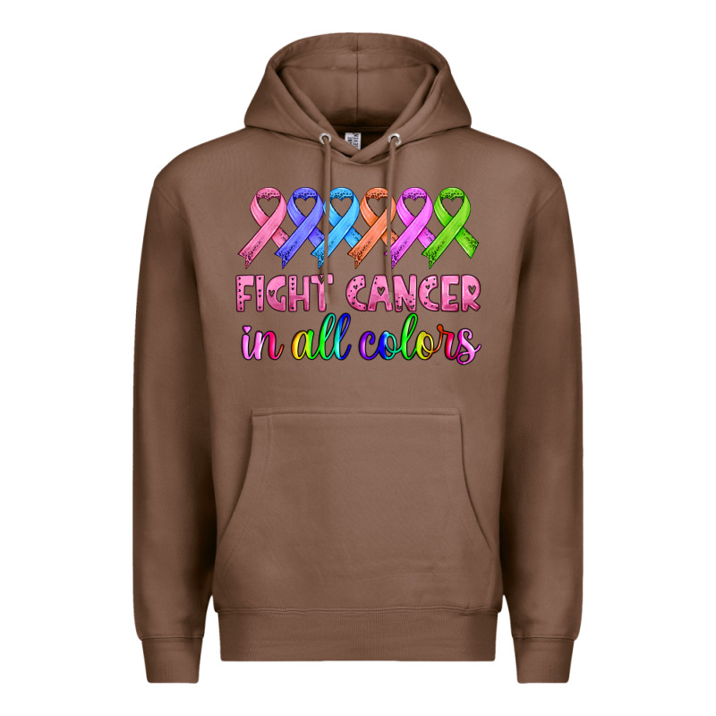 Fight Cancer In All Colors Premium Hoodie by HRA Design Shop | Teevron