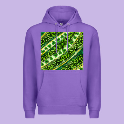 St. Patrick's Day Leopard Tumbler Premium Hoodie Designed By Neo Western