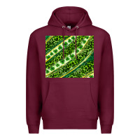 Burgundy St. Patrick's Day leopard tumbler Premium Hoodie - Neo Western
