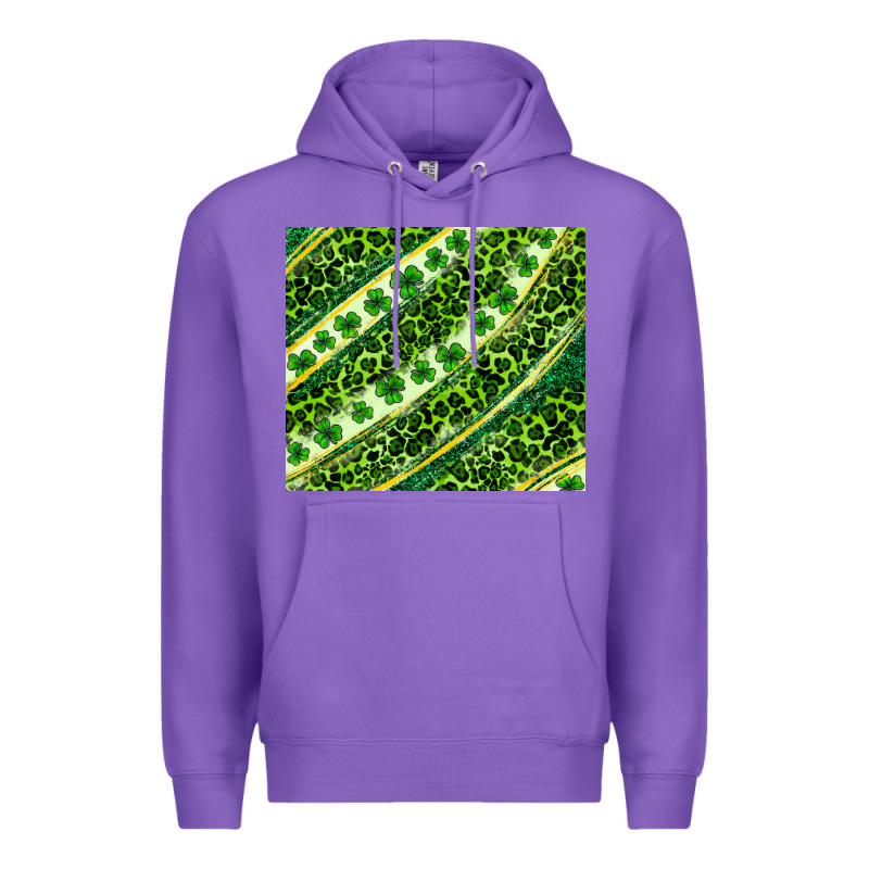St. Patrick's Day Leopard Tumbler Premium Hoodie by Neo Western | Teevron