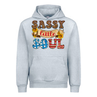 Heather Grey sassy little soul Urban Hoodie - HRA Design Shop