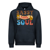 Navy sassy little soul Urban Hoodie - HRA Design Shop