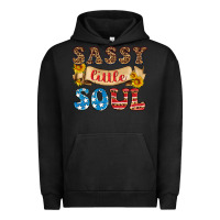 Pigment Black sassy little soul Urban Hoodie - HRA Design Shop