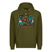 Army Green rodeo Premium Hoodie - SublimationCraftShop