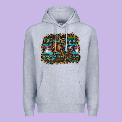Rodeo Premium Hoodie Designed By Sublimationcraftshop